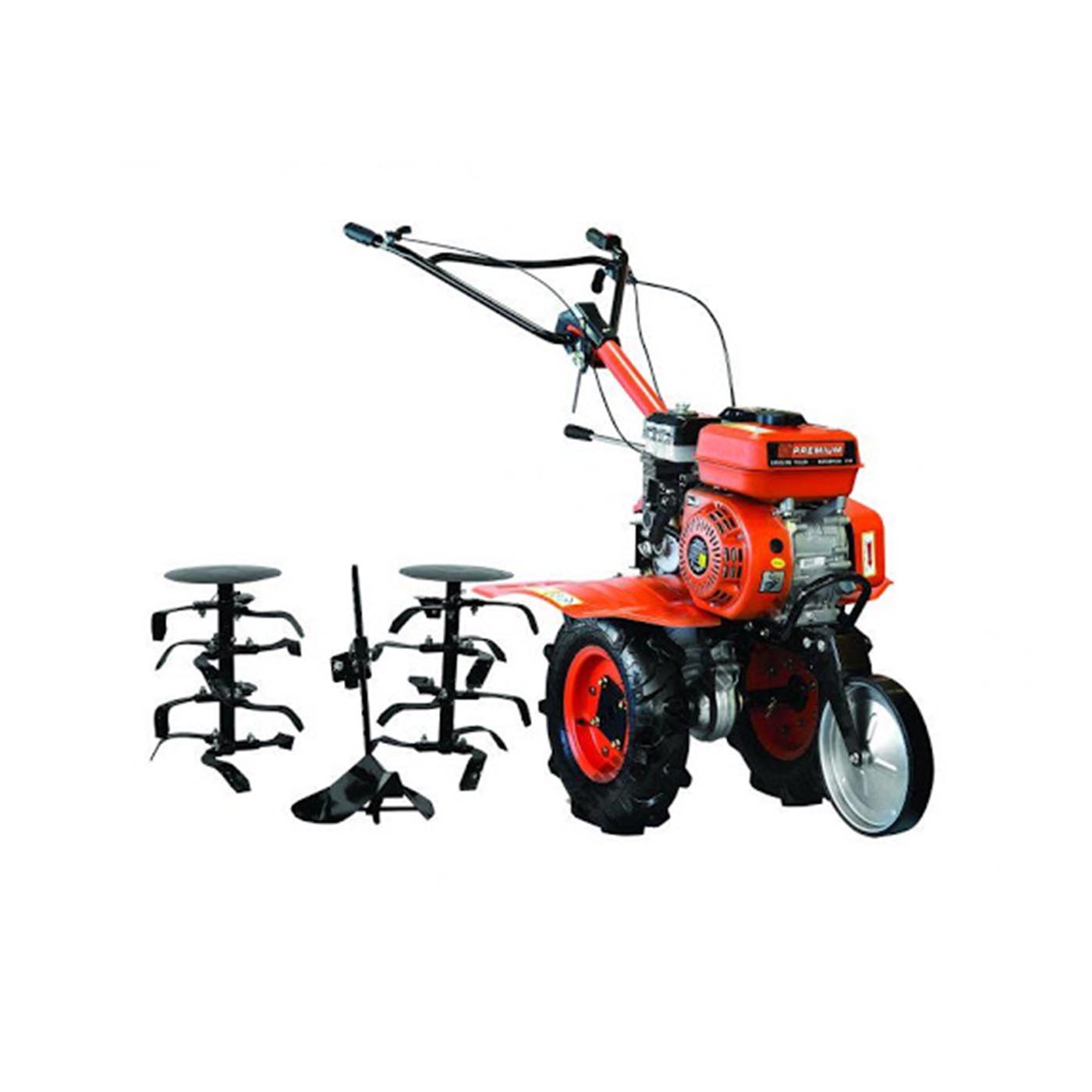 МОТОФРЕЗА 7HP С ПРИКАЧЕН ИНВЕНТАР