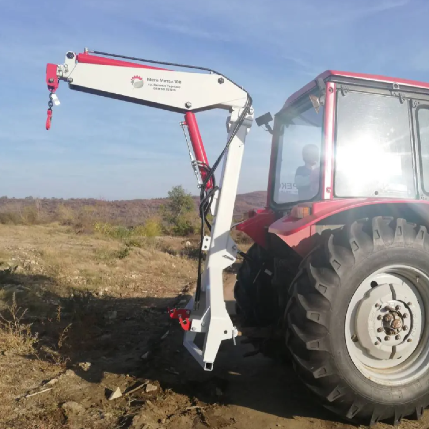 СЕЛСКОСТОПАНСКИ НАВЕСЕН КРАН 4500-3Т АГРО