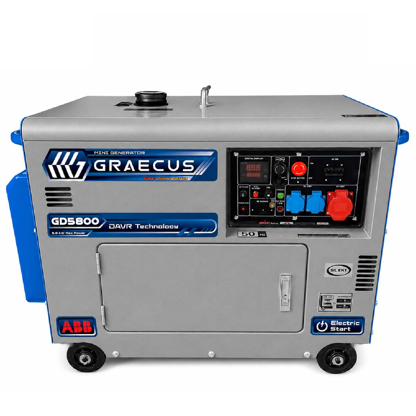 ГЕНЕРАТОР GRAECUS GD5800 MINI