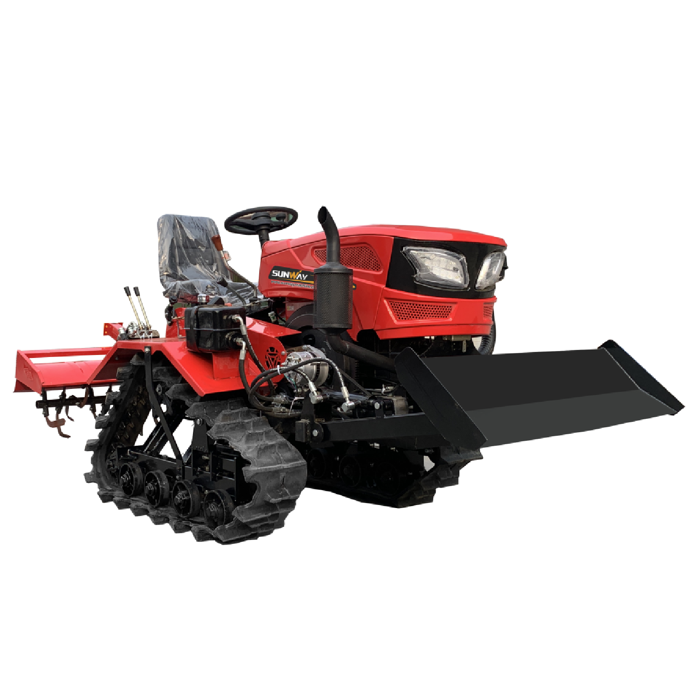 МНОГОФУНКЦИОНАЛЕН ВЕРИЖЕН ТРАКТОР YTO S35