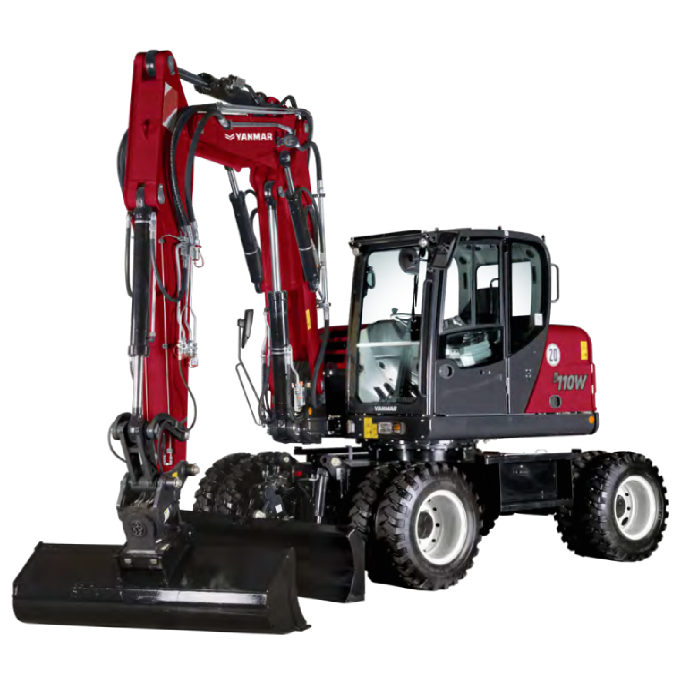 КОЛЕСЕН БАГЕР YANMAR B110W