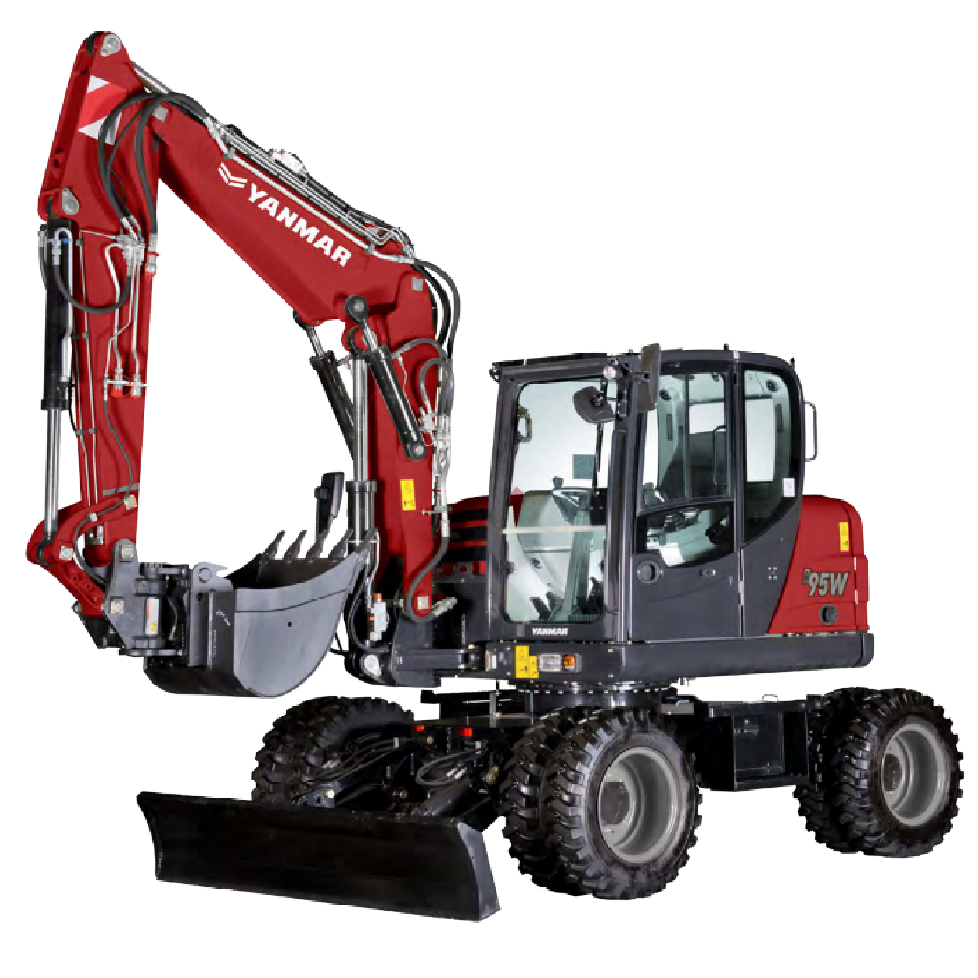 КОЛЕСЕН БАГЕР YANMAR B95W