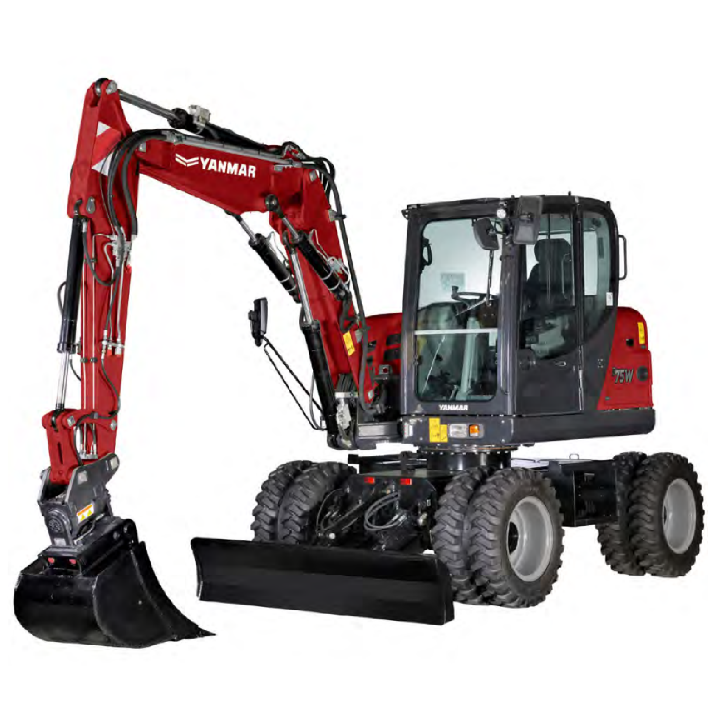 КОЛЕСЕН БАГЕР YANMAR B75W